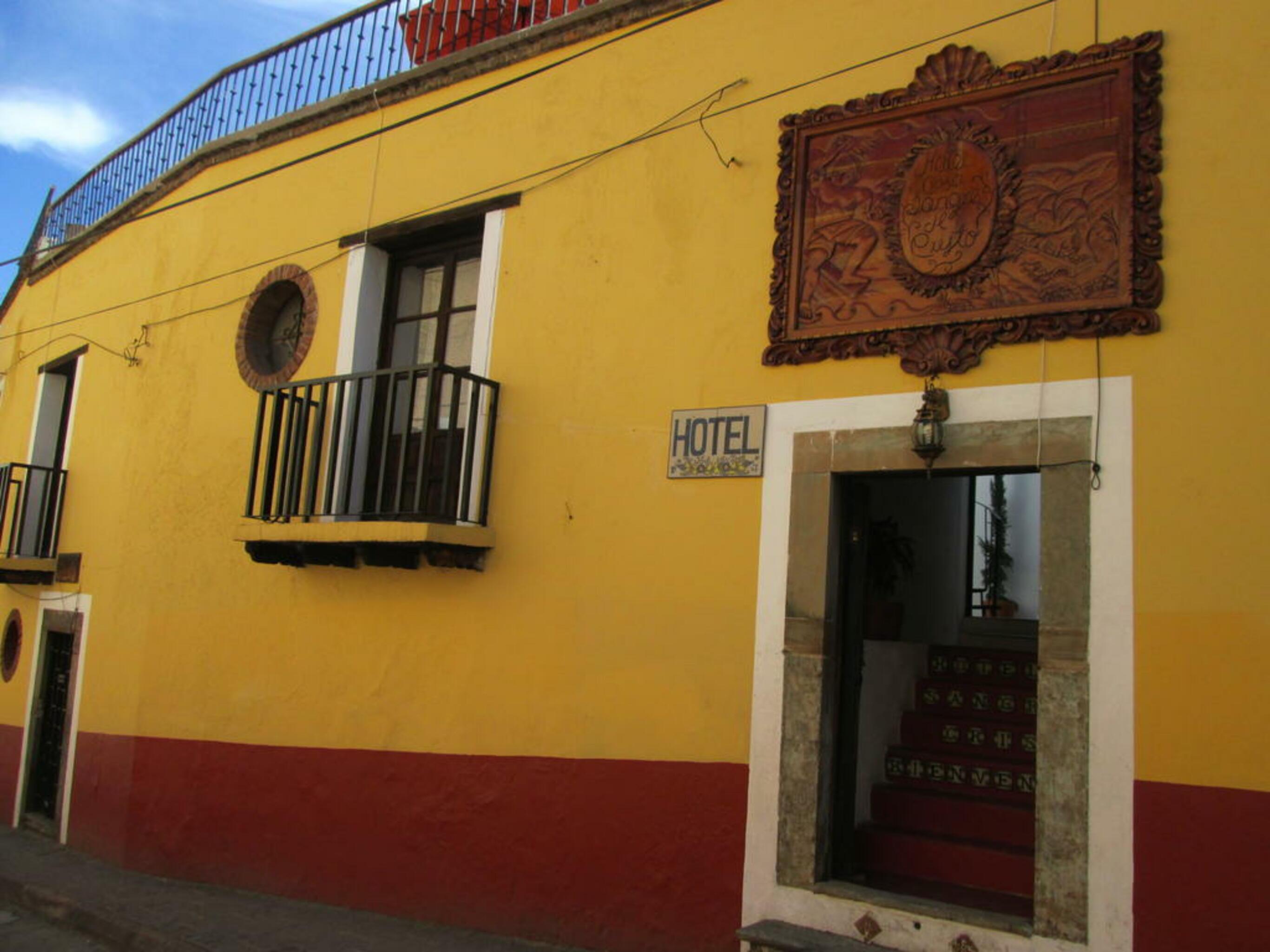 Hotel Casa Sangre De Cristo Guanajuato Exteriör bild